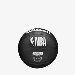 Wilson Mini Basketbol Topu NBA TEAM TRIBUTE MINI BLACK BR NETS WZ4017604XB3 - Thumbnail