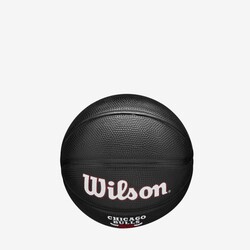 Wilson Mini Basketbol Topu NBA TEAM TRIBUTE MINI BLACK CHI BULLS WZ4017602XB3 - Thumbnail