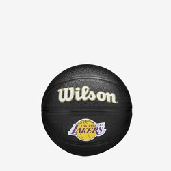 Wilson Mini Basketbol Topu NBA TEAM TRIBUTE MINI BLACK LA LAKERS WZ4017601XB3 - Thumbnail