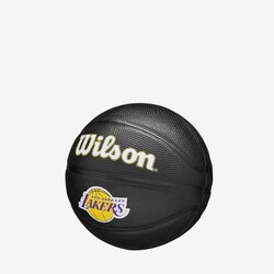 Wilson Mini Basketbol Topu NBA TEAM TRIBUTE MINI BLACK LA LAKERS WZ4017601XB3 - Thumbnail