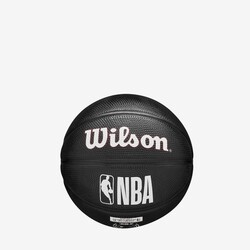 Wilson Mini Basketbol Topu NBA Teamtribute Mini Black Miami Heat Size: 3 WZ4017607XB3 - Thumbnail