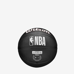 Wilson Mini Basketbol Topu NBA Teamtribute Mini Black Miami Heat Size: 3 WZ4017607XB3 - Thumbnail