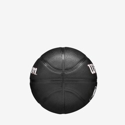 Wilson Mini Basketbol Topu NBA Teamtribute Mini Black Miami Heat Size: 3 WZ4017607XB3 - Thumbnail