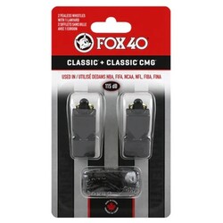 Fox 40 Official 2Li Set Düdük Siyah - İpli 9604-0008 - Thumbnail