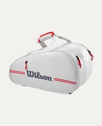 Wilson Padel Çantası Padel Team Bag Off White WR8908702001 - Thumbnail