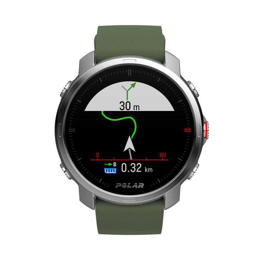Polar Grit X GPS'li Outdoor Çoklu Spor Saati Yeşil M/L