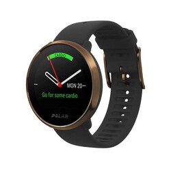 Polar Ignite Gps ve Bilekten Kalp Atış Hızı Ölçüm Özellikli Fitness Saati Siyah/Copper M/L - Thumbnail