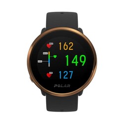 Polar Ignite Gps ve Bilekten Kalp Atış Hızı Ölçüm Özellikli Fitness Saati Siyah/Copper M/L - Thumbnail