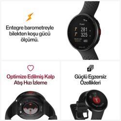Polar Pacer Pro Gelişmiş GPS Koşu Saati TEAL/GRN S-L_Merkez - Thumbnail