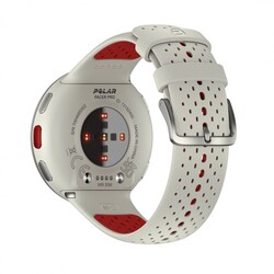 Polar Pacer Pro Gelişmiş GPS Koşu Saati WHI/RED S-L - Thumbnail