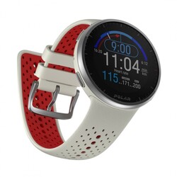 Polar Pacer Pro Gelişmiş GPS Koşu Saati WHI/RED S-L - Thumbnail