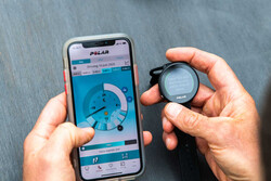 Polar Unite Bilekten Kalp Atış Hızı Ölçümü ve Uyku Takibi Özellikli Fitness Saati Mavi S-L - Thumbnail