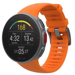 Polar Vantage V GPS li Multisport ve Triatlon Antrenman Nabız Saati Turuncu M/L_Merkez - Thumbnail