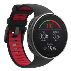 Polar Vantage V Titan GPS li Multisport ve Triatlon Antrenman Nabız Saati Siyah/Kırmızı_Merkez - Thumbnail