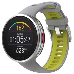 Polar Vantage V2 Hafif Premium Çoklu Spor Saati M/L Gray/Lime - Thumbnail