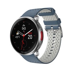 Polar - Polar Vantage V3 GPS'li Premium Çoklu Spor Saati SLR/BLU S-L Polar - Polar Vantage V3 GPS'li Premium Çoklu Spor Saati SLR/BLU S-L