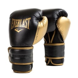 Everlast Powerlock 2r Training Glove Black/Gold 12OZ P00002662 - Thumbnail