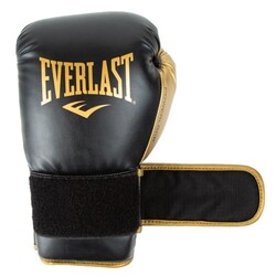 Everlast Powerlock 2r Training Glove Black/Gold 12OZ P00002662 - Thumbnail