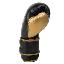 Everlast Powerlock 2r Training Glove Black/Gold 12OZ P00002662 - Thumbnail
