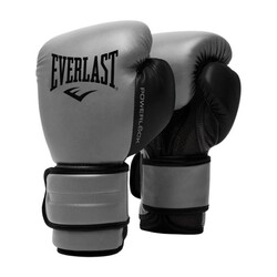 Everlast Powerlock 2r Training Glove Charcoal 14OZ P00002306 - Thumbnail