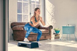 Reebok Mini Step Tahtası Siyah RAP-10150BK - Thumbnail