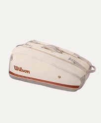 Wilson Tenis Çantası RG 2025 Super Tour 9PK Cream/CLAY WR8042901001 - Thumbnail