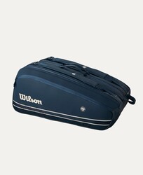 Wilson Tenis Çantası RG 2025 Session Soiree Supertour 15PK Dark Navy WR8043001001 - Thumbnail