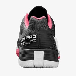 Wilson Kadın Tenis Ayakkabısı Rush Pro 4.0 W Clay Bk/PK US 8 EUR 39 1/3 WRS332140U080 - Thumbnail