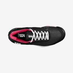 Wilson Kadın Tenis Ayakkabısı Rush Pro 4.0 W Clay Bk/PK US 8 EUR 39 1/3 WRS332140U080 - Thumbnail