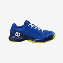 Wilson Junior Tenis Ayakkabısı Rush Pro JR L BLU/Bluepr US 3 EUR 34 2/3 WRS331860U030 - Thumbnail