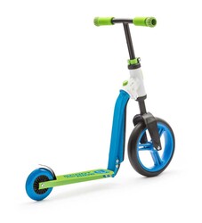 Scoot And Ride Mavi-Yeşil Renk Highwaybuddy Ayarlanabilir Scooter - Thumbnail