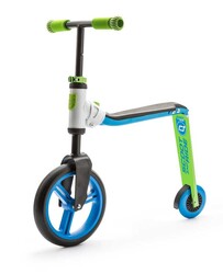 Scoot And Ride Mavi-Yeşil Renk Highwaybuddy Ayarlanabilir Scooter - Thumbnail