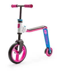 Scoot And Ride Pembe-Mavi Renk Highwaybuddy Ayarlanabilir Scooter - Thumbnail