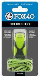 Fox 40 Sharx Safety Düdük Neon/Yeşil - İpli 8703-2308 - Thumbnail