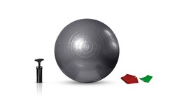 Slazenger - Slazenger Actıve Pılates Set (55 Cm Gymball + Pilates Bandı + Loop Band)