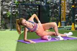 Slazenger Eva Foam Roller - Thumbnail