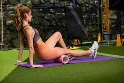 Slazenger Eva Foam Roller - Thumbnail