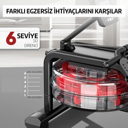 Slazenger Flux Su Dirençli Bluetooth Fitness Uygulamalı Nabız Ölçerli Egzersiz Küreği - Thumbnail