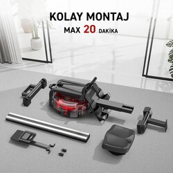 Slazenger Flux Su Dirençli Bluetooth Fitness Uygulamalı Nabız Ölçerli Egzersiz Küreği - Thumbnail