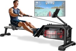 Slazenger Flux Su Dirençli Bluetooth Fitness Uygulamalı Nabız Ölçerli Egzersiz Küreği - Thumbnail