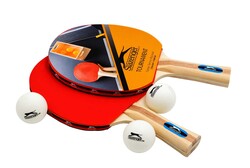 Slazenger Tournament Masa Tenis Seti (2 Raket+3 Top) - Thumbnail
