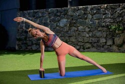 Slazenger Yoga Block Siyah - Thumbnail