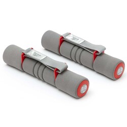 Reebok Softgrip Dumbbells 2.0Kg Red Grey Çift RAWT-11062RD - Thumbnail