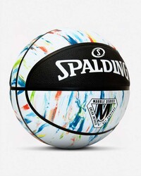 Spalding Basketbol Topu 2021 Marble Series Alt Rainbow Size:7 (84-404Z) - Thumbnail