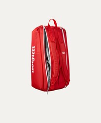 Wilson Tenis Çantası Super Tour Wilson Red 9PK 2025 Red WR8036701001 - Thumbnail
