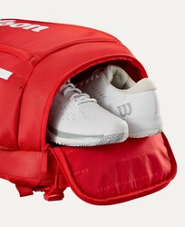 Wilson Tenis Sırt Çantası Super Tour Wilson Red Backpack Red WR8036901001 - Thumbnail