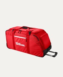 Wilson Tenis Çantası Super Tour Wilson Red Travel Bag 2025 Red WR8037201001 - Thumbnail