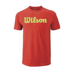 Wilson Erkek T-Shirt Script Cotton Tee WRA74780X - Thumbnail
