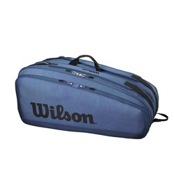 Wilson Tenis Çantası Tour Ultra 12 PK RACKET BAG Blue WR8024001001 - Thumbnail