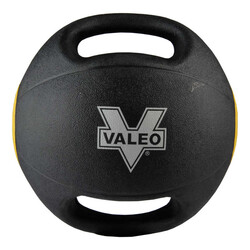 Valeo 6 Kg Tutacaklı Sağlık Topu -Sarı - Thumbnail